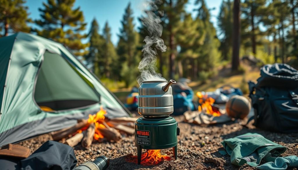 Camping Water Heater Versatility