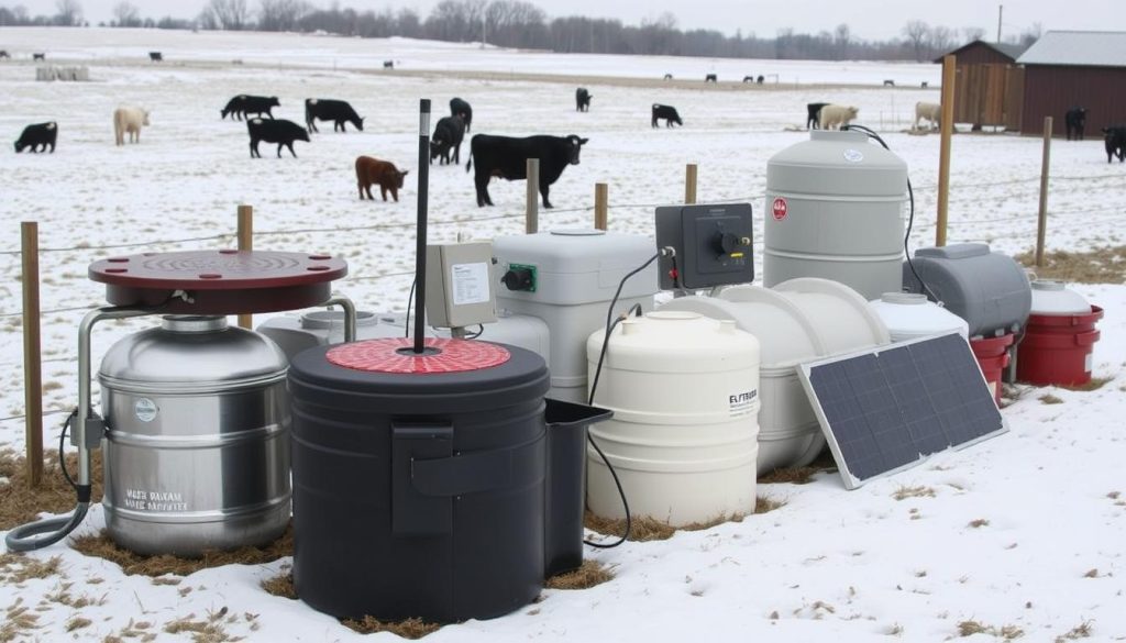 Cattle Water Heater Types