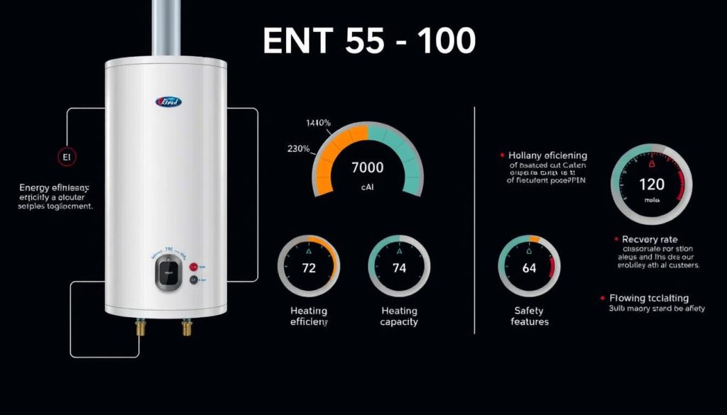 ENT 55 100 Water Heater Performance Metrics