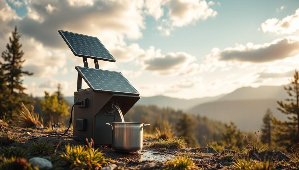 Eco-Friendly Camping Water Heater