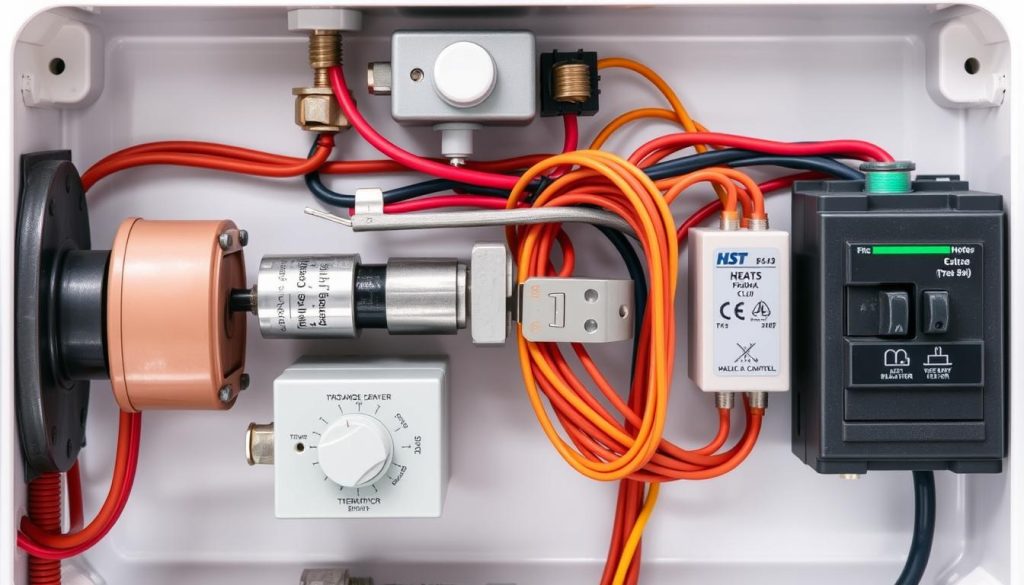 Electric Water Heater Electrical Components