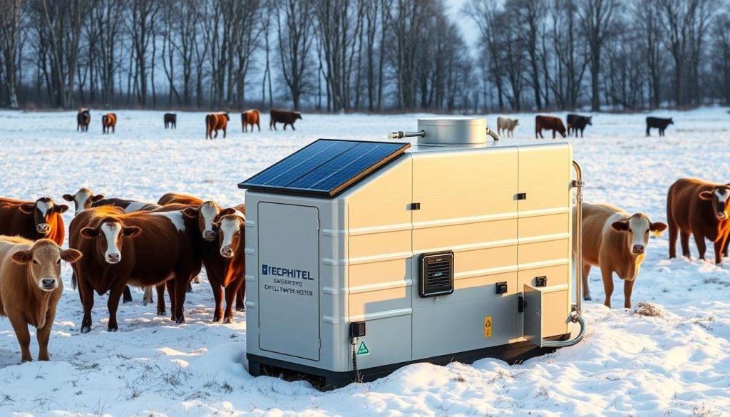Energy-Efficient Cattle Water Heater