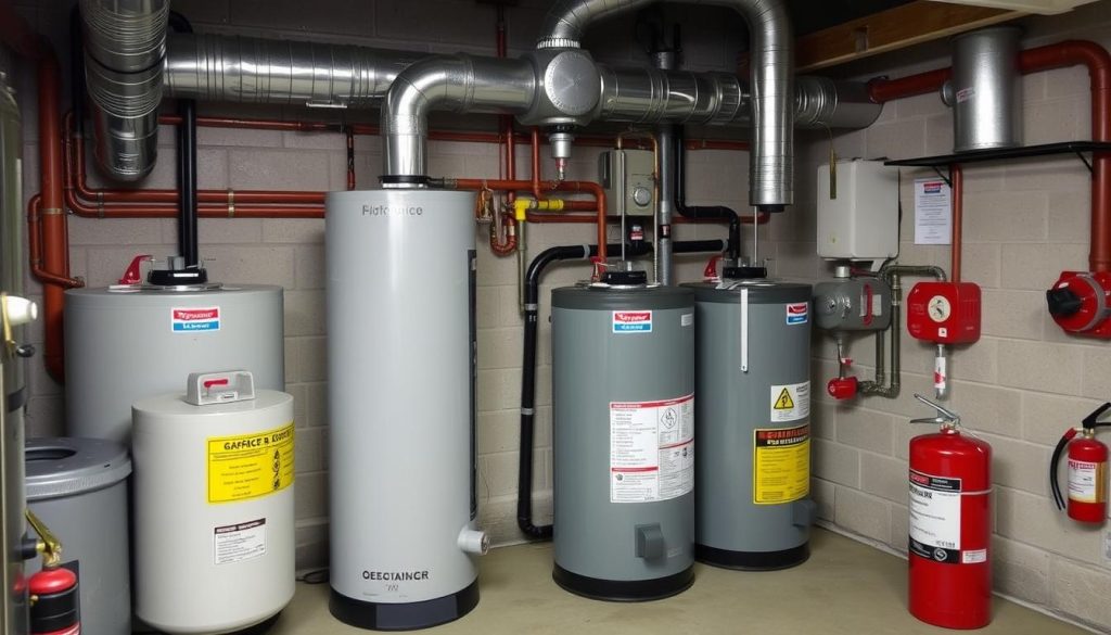 Gasoline Water Heater Fuel Storage Safety