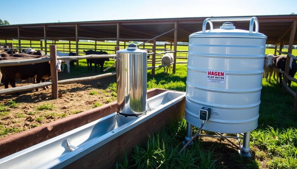Livestock Water Heater Installation