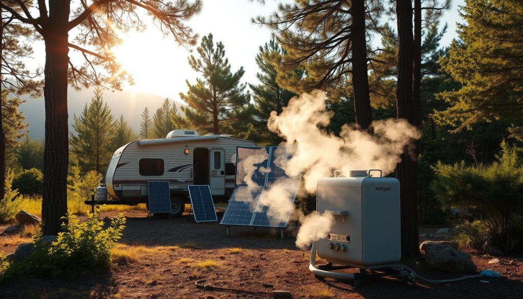 Off-Grid Camper Propane Water Heater Solutions
