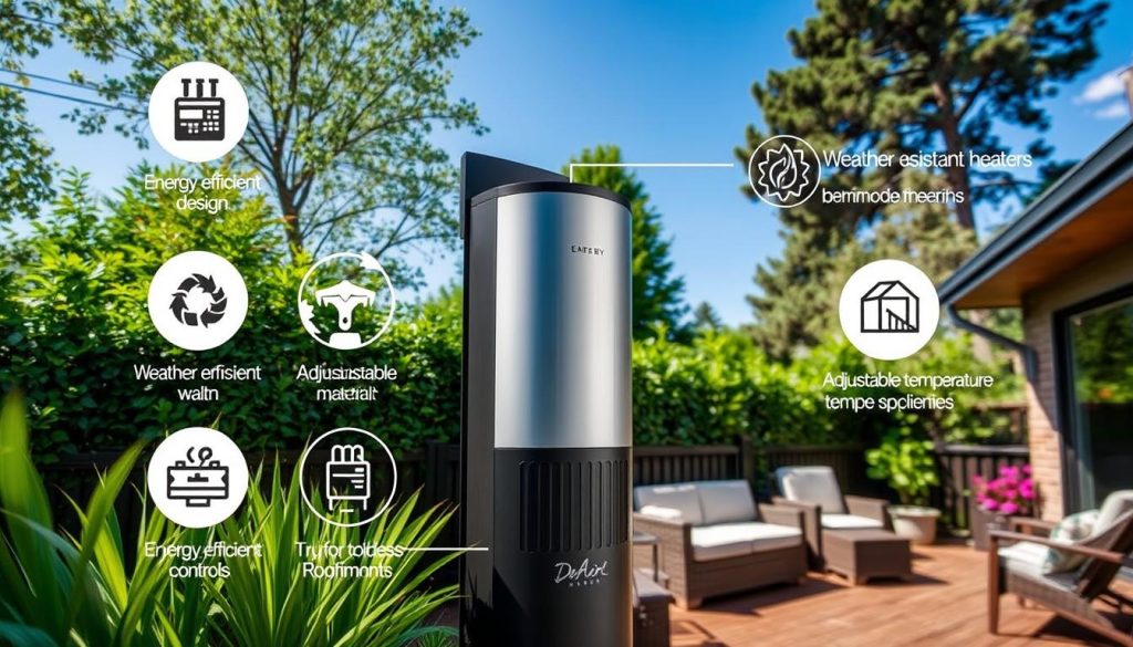 Outdoor Water Heater Features