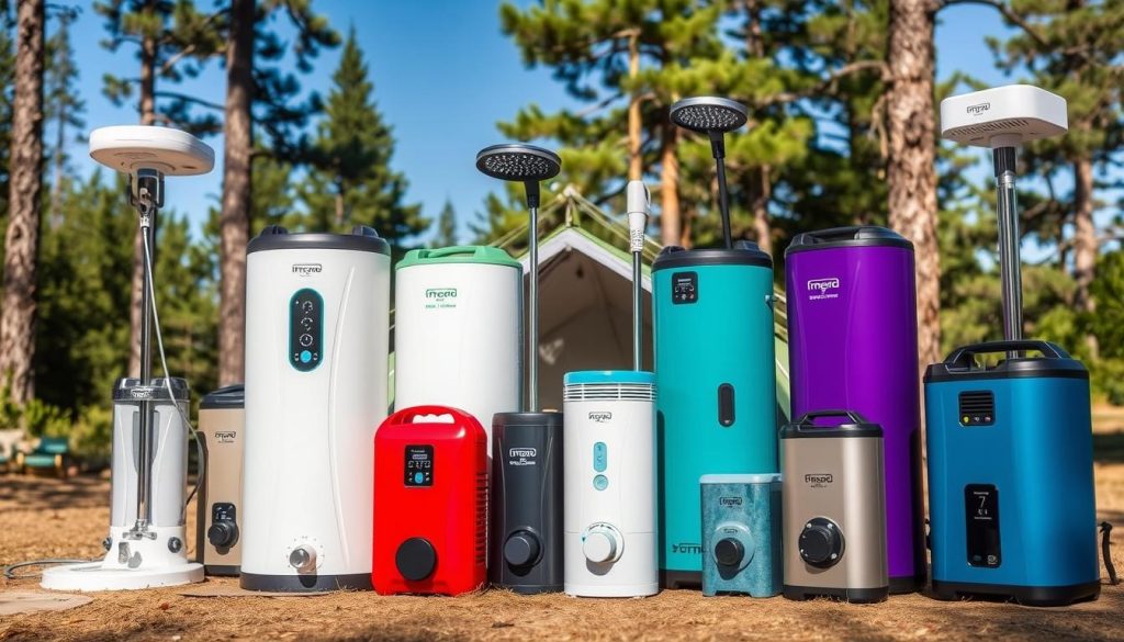 Portable Water Heater Shower Brands