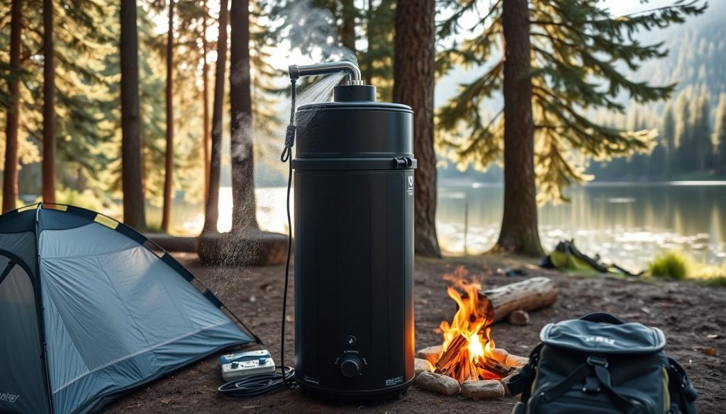 Portable Water Heater Shower for Camping