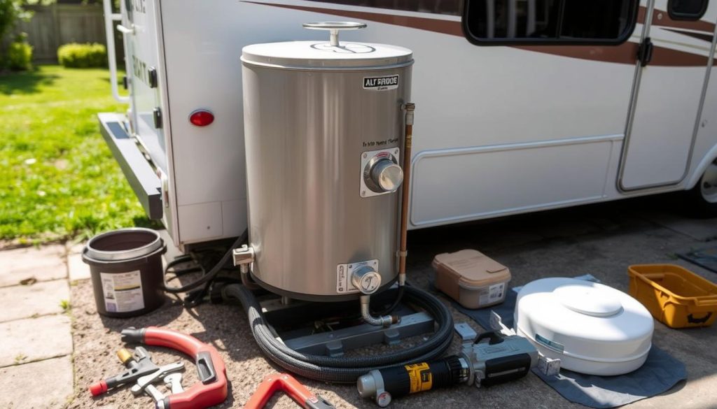 RV Hot Water Heater Maintenance