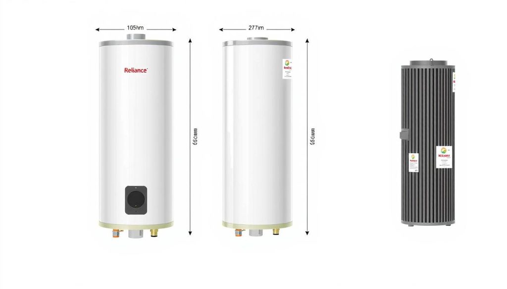 Reliance 606 Water Heater Dimensions