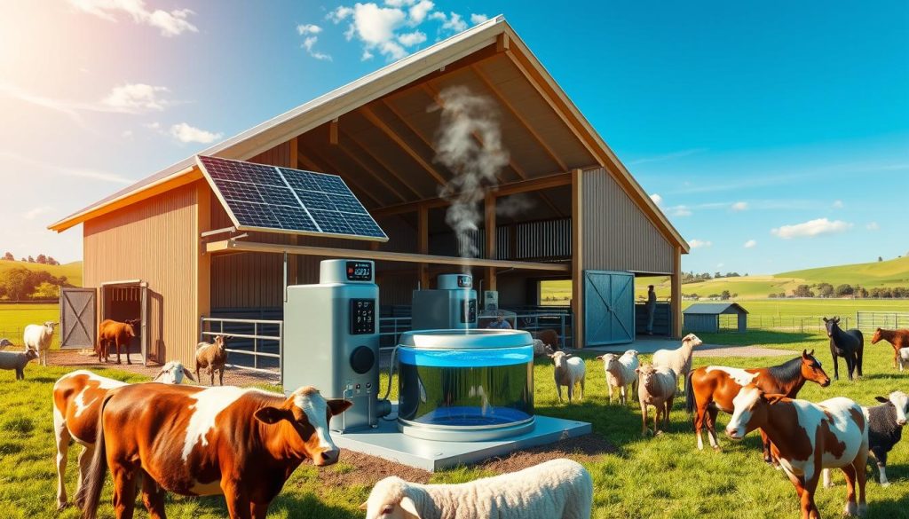 Smart Livestock Water Heating Technology