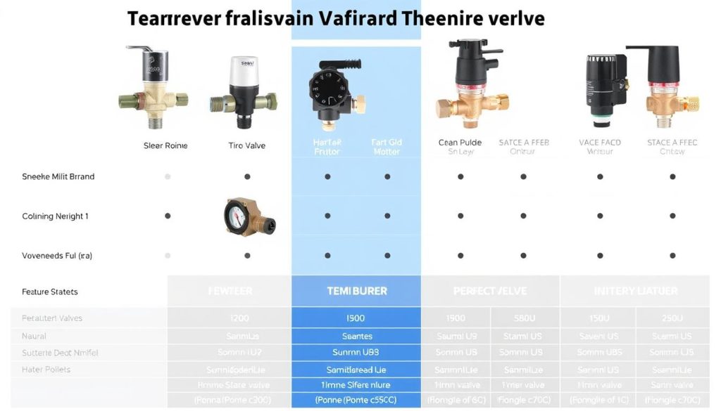 Water Heater Tempering Valve Brands Comparison
