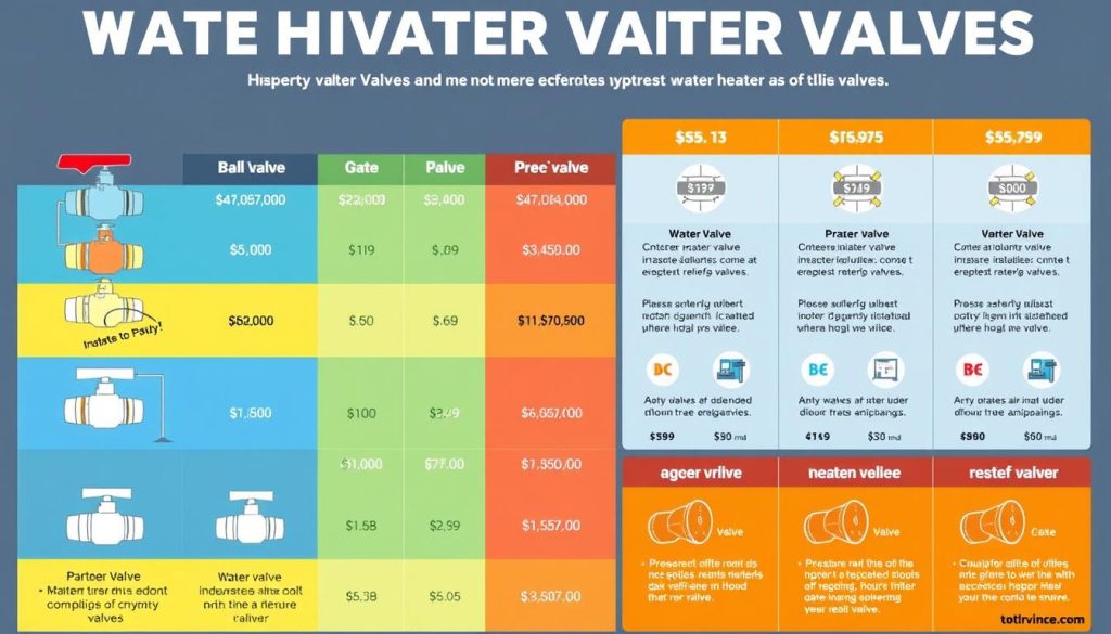 Water Heater Valve Cost Comparison