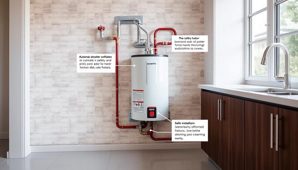 ao smith water heater burn