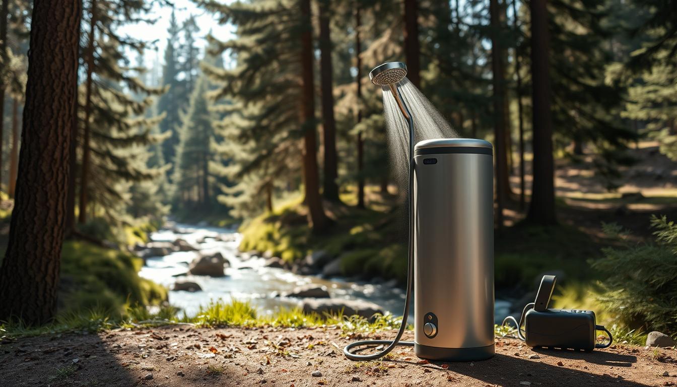 portable water heater shower