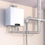tankless water heater venting