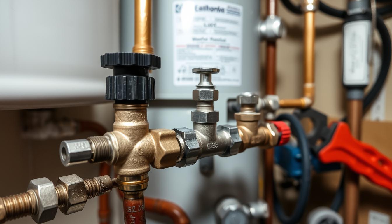 water heater valve